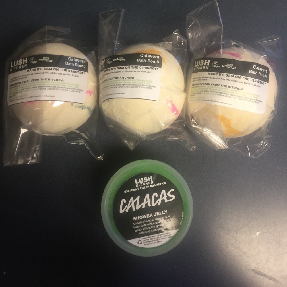 RESERVED-lush calacas bundle