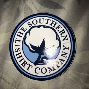 Southern shirt company sticker
