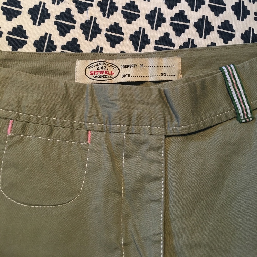 Anthropologie Sitwell Wide Leg Capris