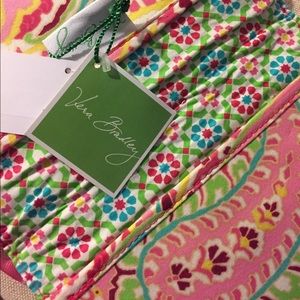 VERA BRADLEY Capri Melon Paperback Book Cover NWT