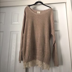 PINS AND NEEDLES oversized sweater top/dress