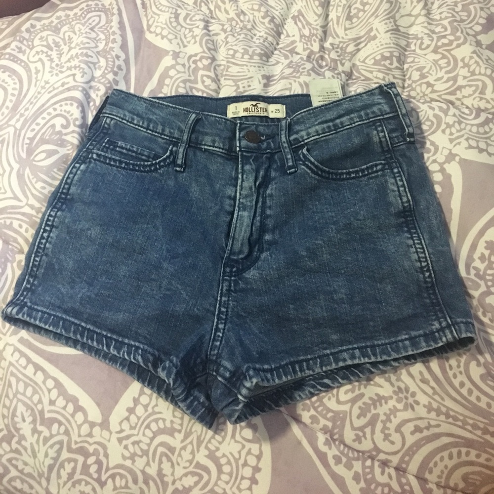 High waisted shorts