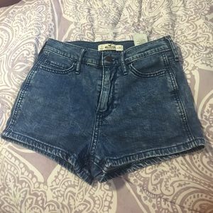 High waisted shorts