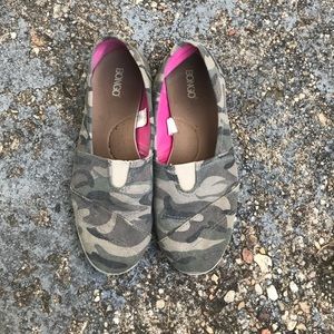 Bongo camouflage canvas shoe