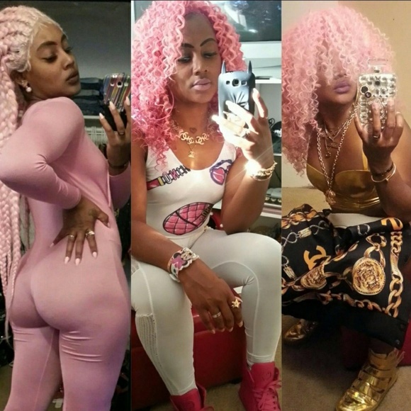 Pink Beauty LaceFront Wig Wig 24-28 inches!!