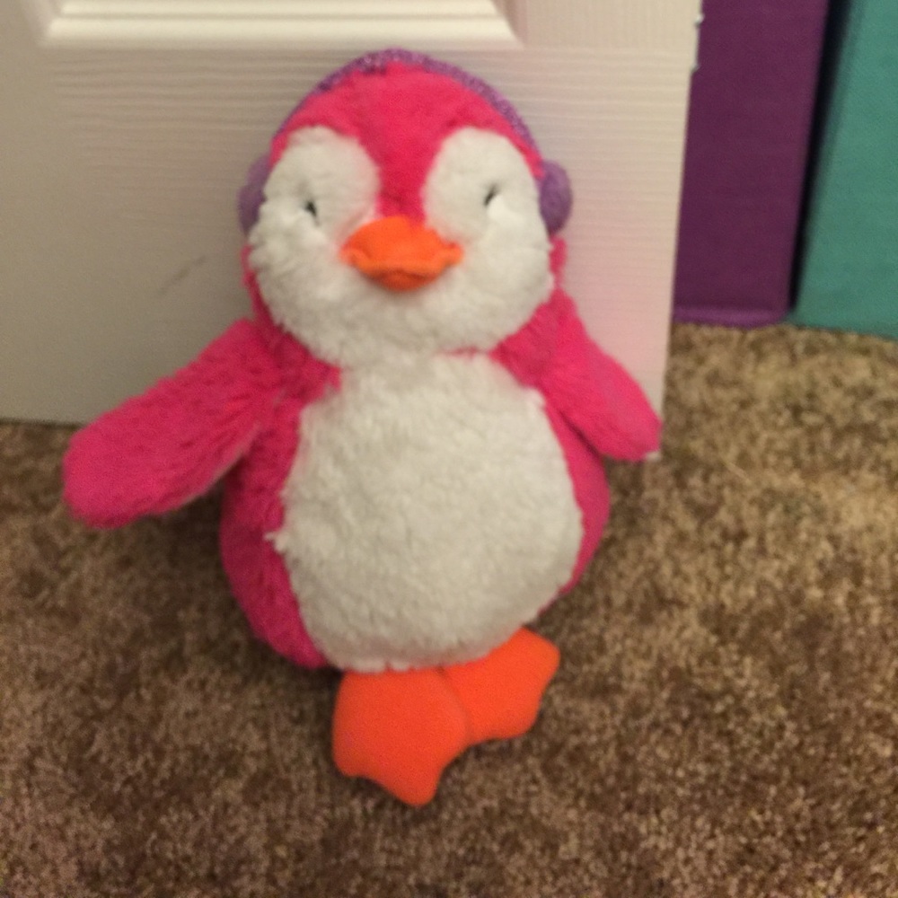 Pink penguin