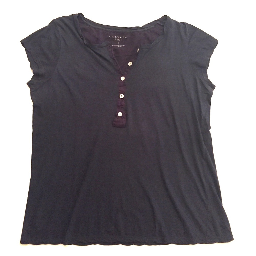 Calypso Button Down Top