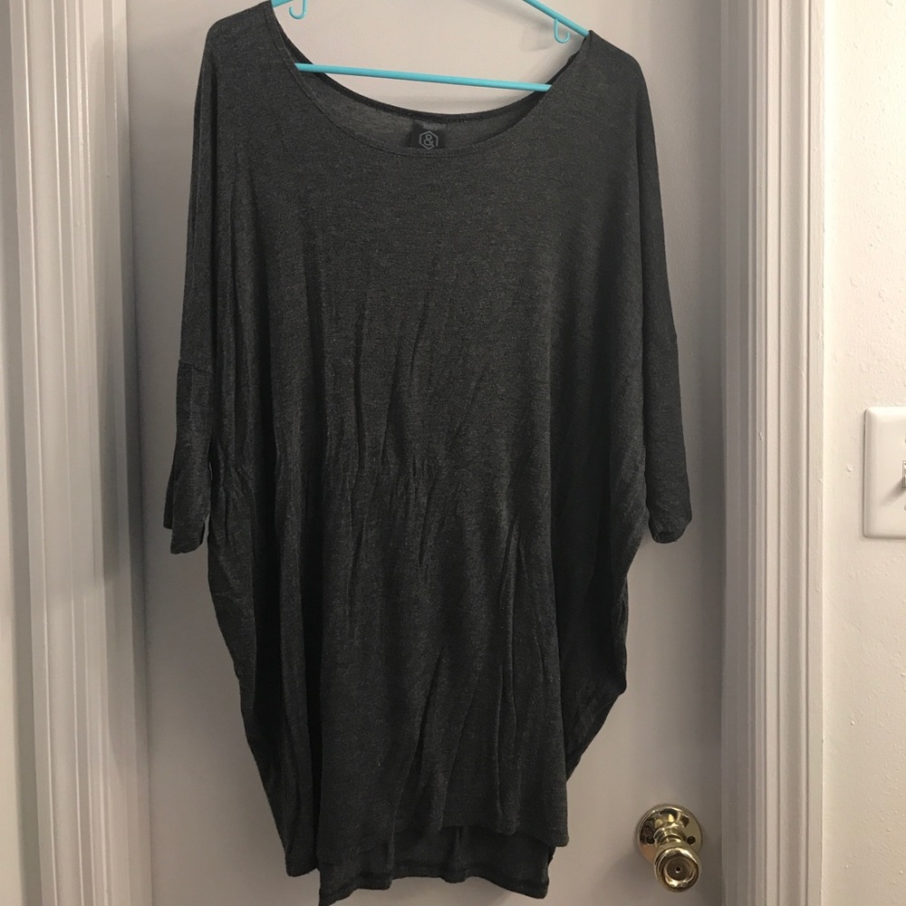 Agnes & Dora gray XL dolman
