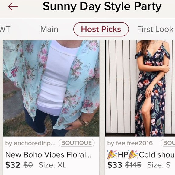 New Boho Vibes Floral Chiffon Kimono Jacket Shaw - Picture 3 of 7