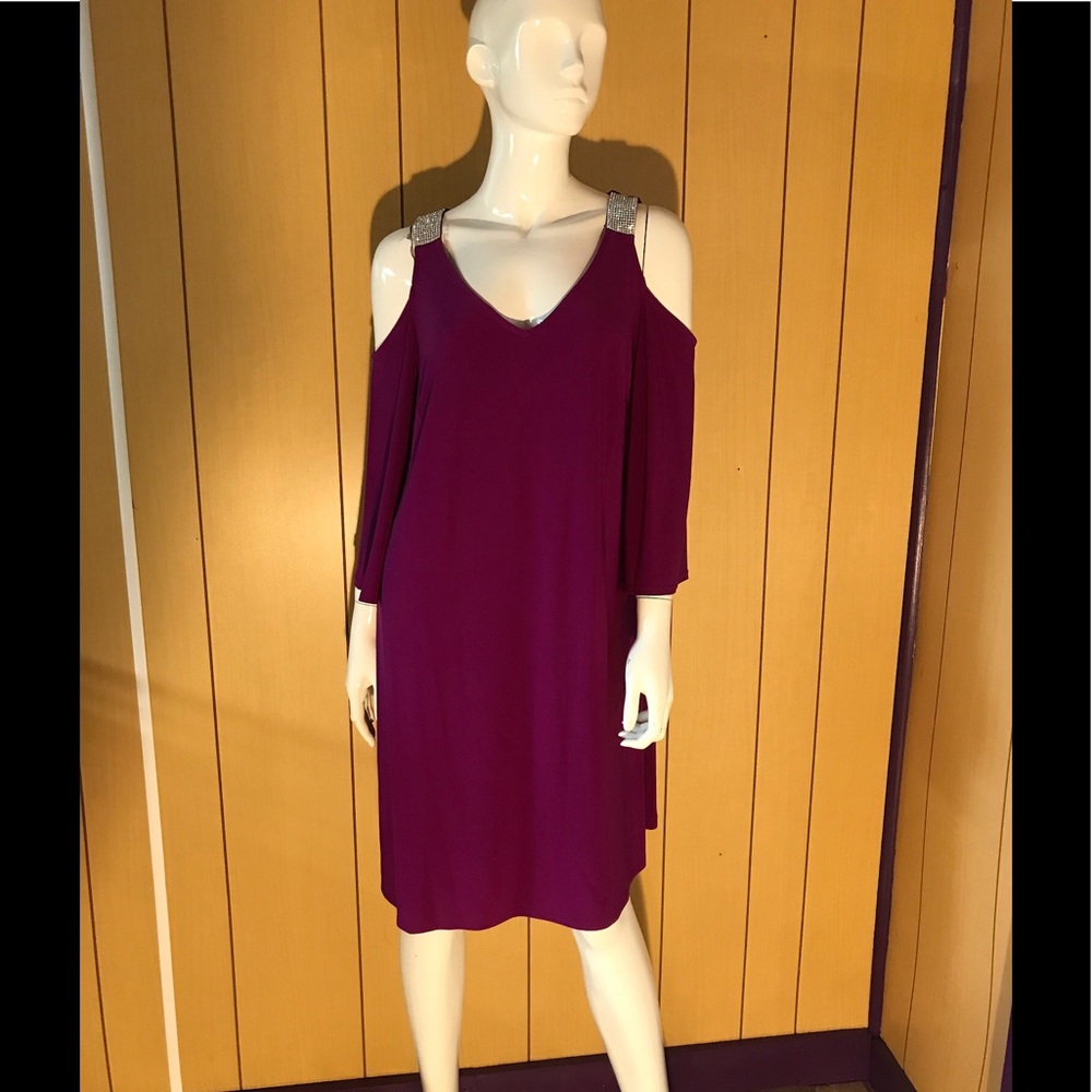 Purple Bling Dress New X1