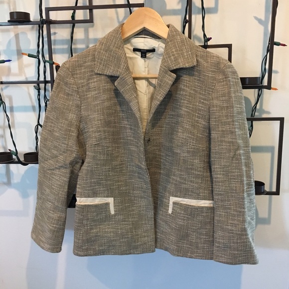 BOSS by Hugo Boss cotton beige blazer - Picture 1 of 4