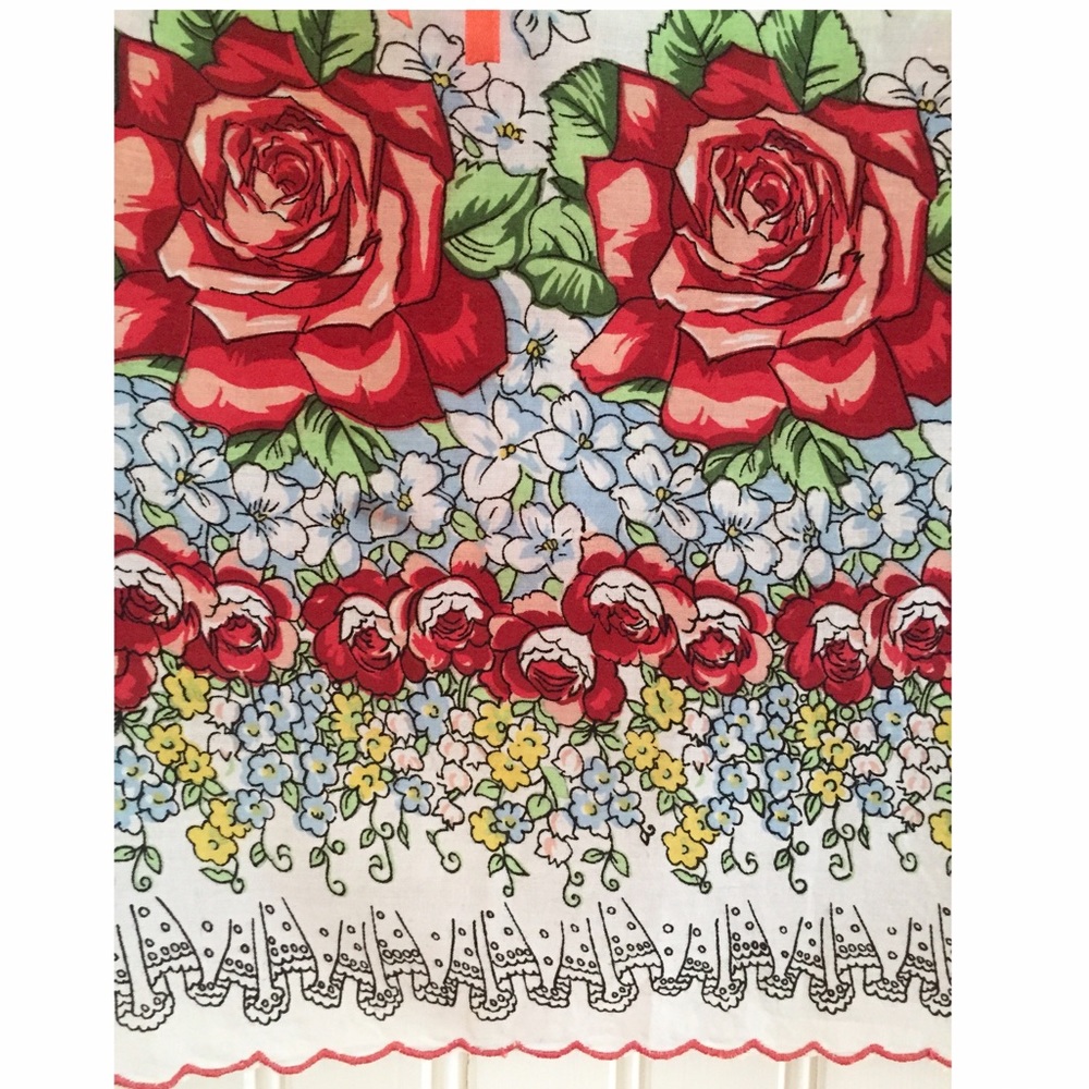 🚫SOLD Anthropologie Eloise Rose Pajama Set M/L - Picture 6 of 8