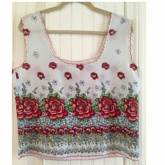 🚫SOLD Anthropologie Eloise Rose Pajama Set M/L - Picture 3 of 8