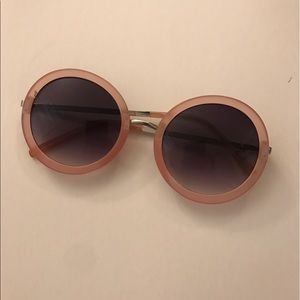 light pink sunglasses