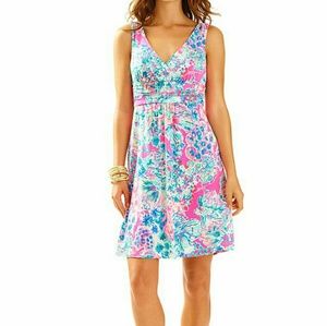 Lilly Pulitzer Short Tiki Pink Dress