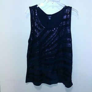 Very cute sequins tank top 2x