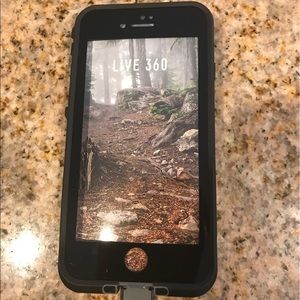 BRAND NEW real life proof all black iPhone 7 case