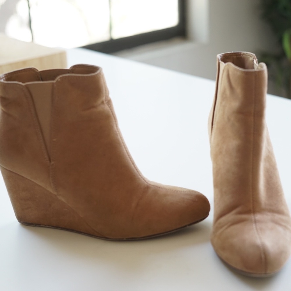 Tan Booties