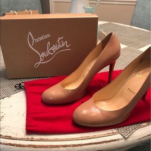 Christian Louboutin Simple Pump 100 Patent Calf