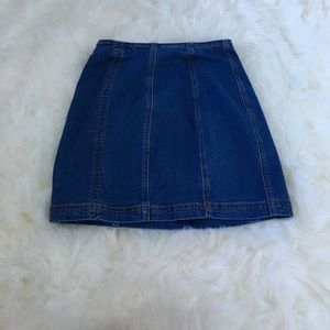 Kendall & Kylie collection denim skirt