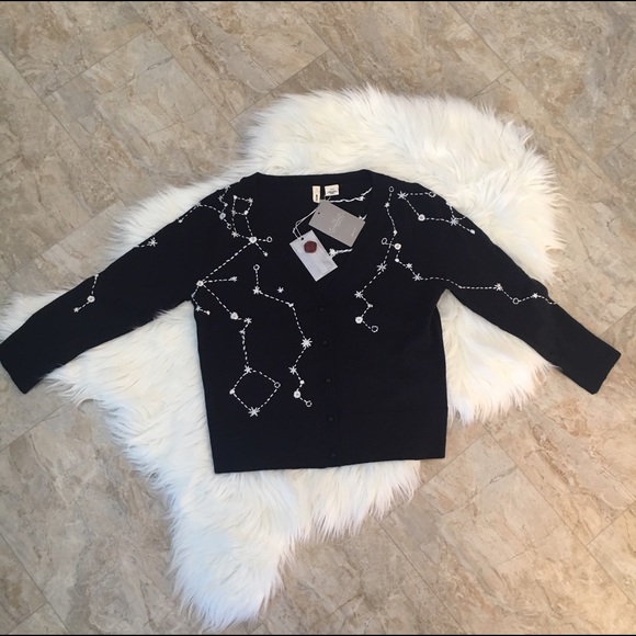 Anthropologie Sweaters - NWT MOTH Kites and Constellations Cardigan