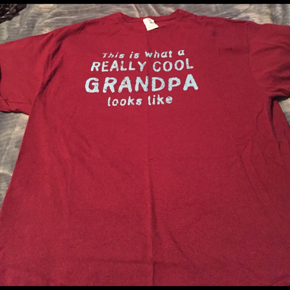 Mens Novelty Cool Grandpa t-shirt