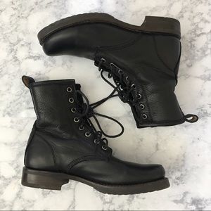 Veronic Combat Boots by Frye