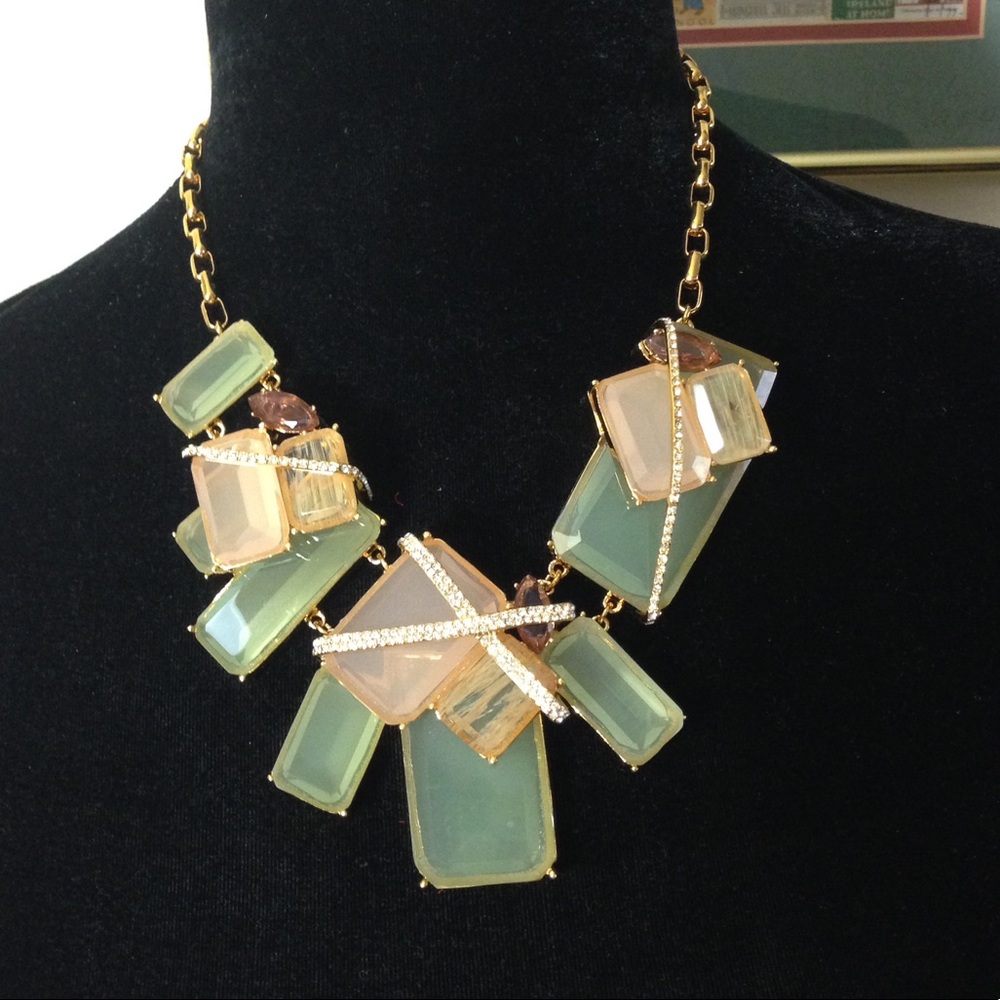 Louise et Cie Jeweled Statement Necklace