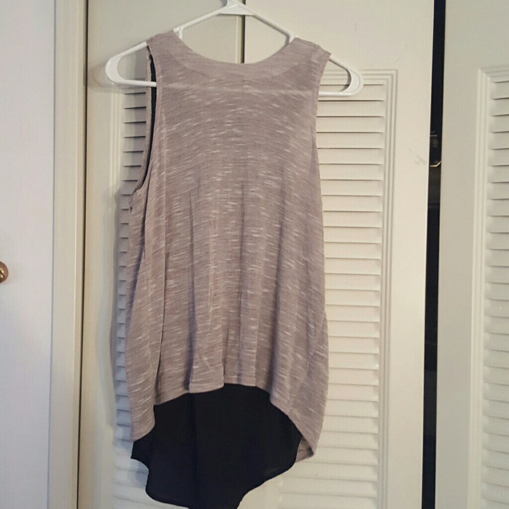 Top with sheer underlay