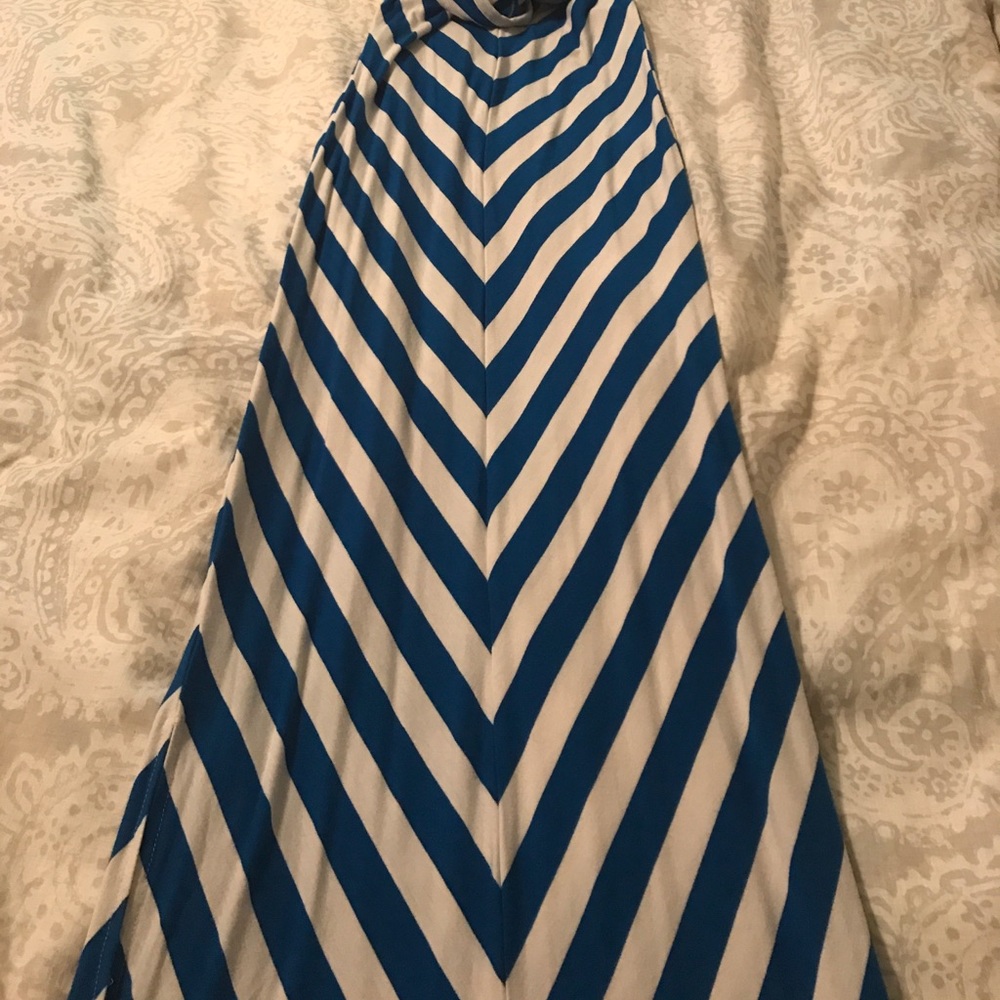 Striped maxi dress