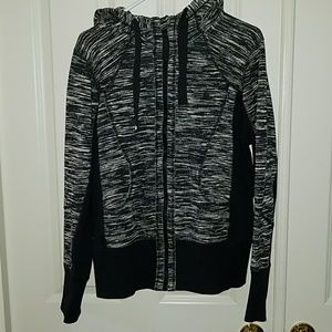 Zella jacket with hood. New