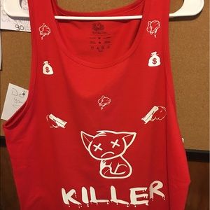 Custom tank top by cxck the brand