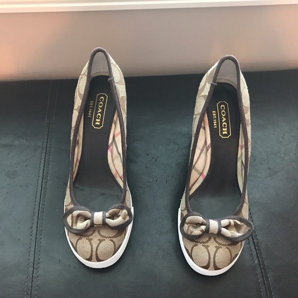 Coach wedges - Picture 2 of 4