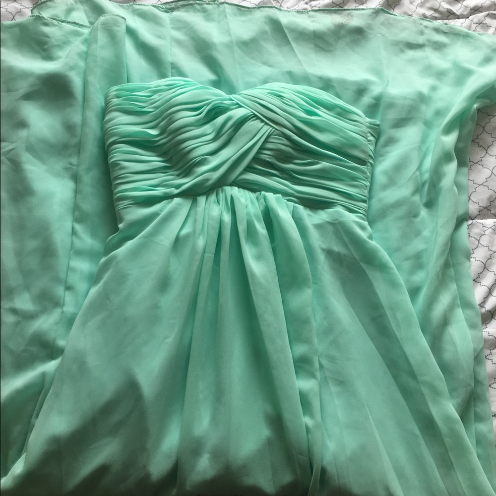 Strapless long dress
