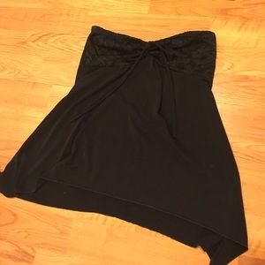 Black tube top