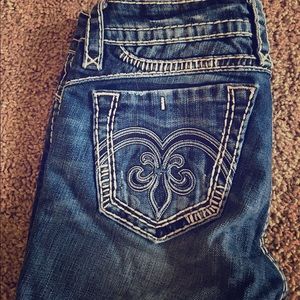 Rock Revival Straight Leg Jeans size 28