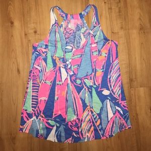 Lilly Pulitzer Out To Sea Tank Top XS