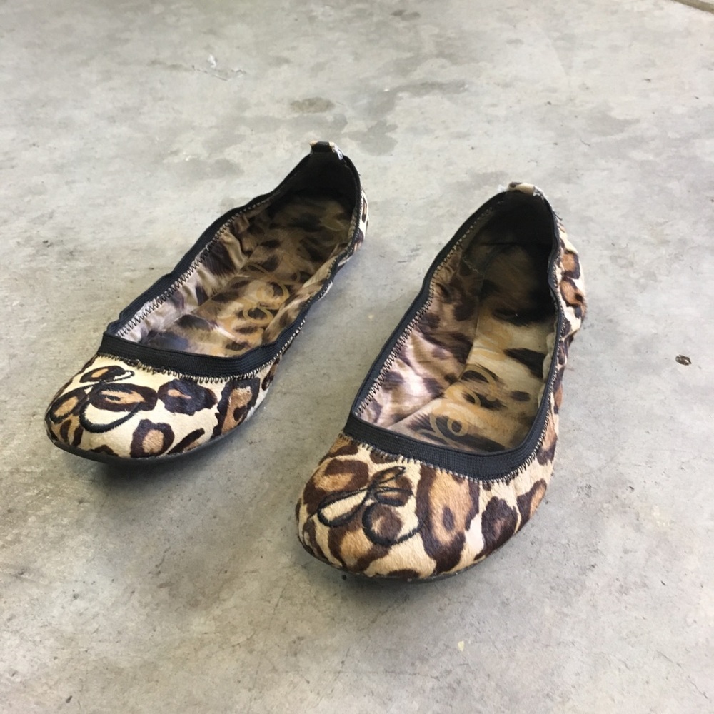 Sam Edelman Cheetah ballet flats