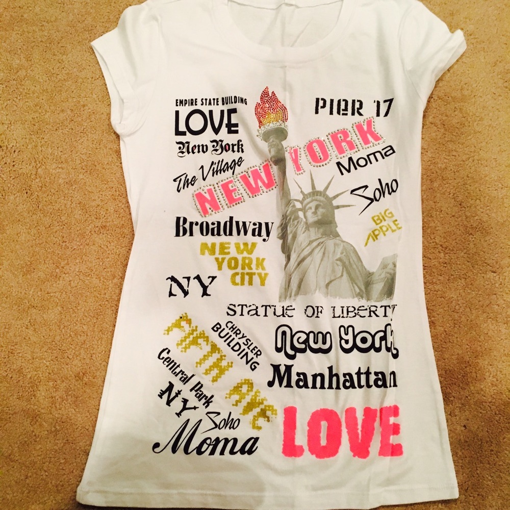 I love New York colorful T-shir