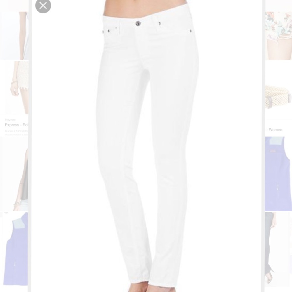 💥SALE!!!! AG White Pants!!