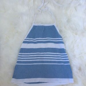 Brandy Melville striped crop top