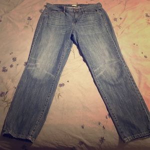 J. Crew boyfriend jeans