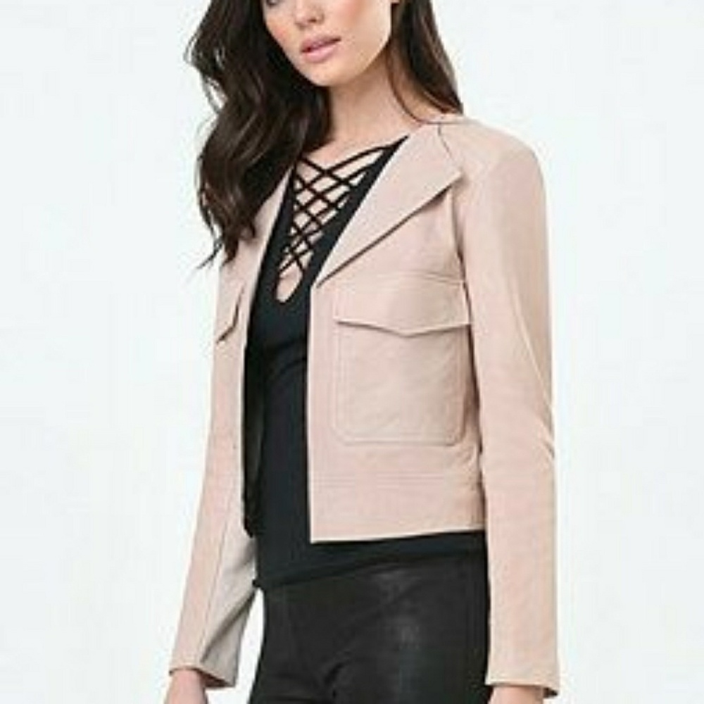 NWT bebe leather jacket - Picture 2 of 6
