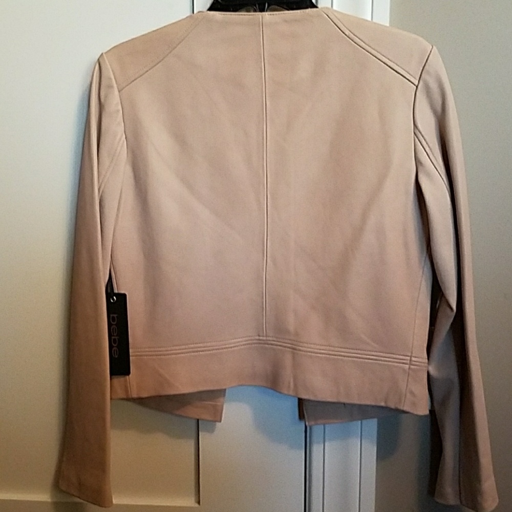 NWT bebe leather jacket - Picture 5 of 6
