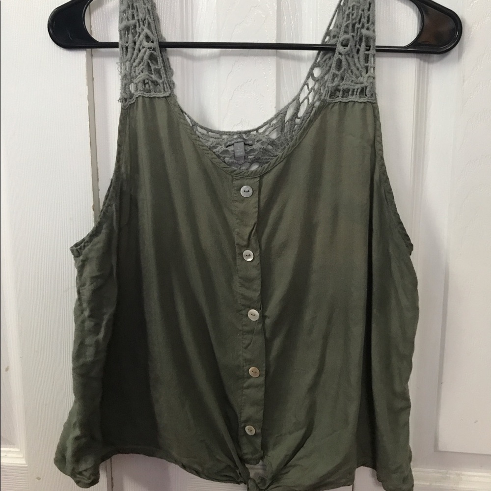 Green Tank Top