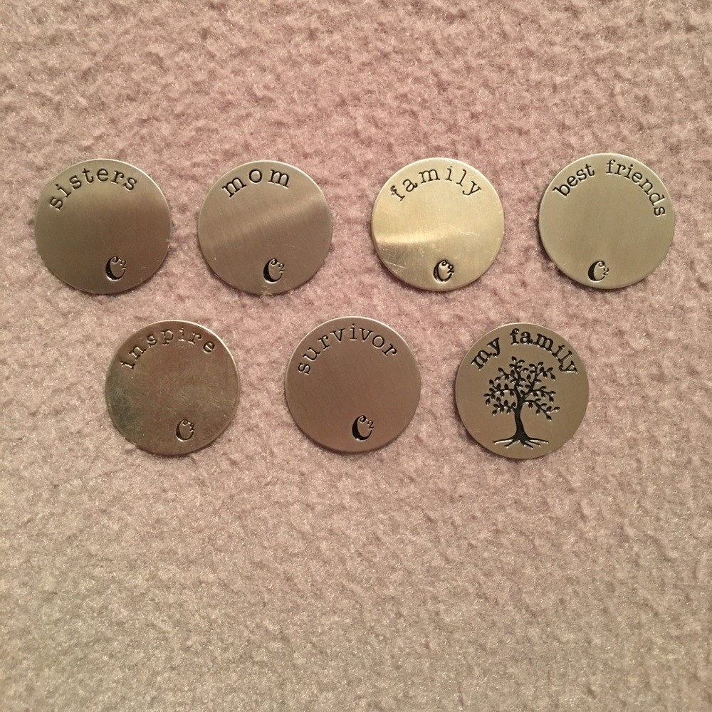 Set of Origami Owl Large Plates