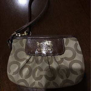 Coach wristlet