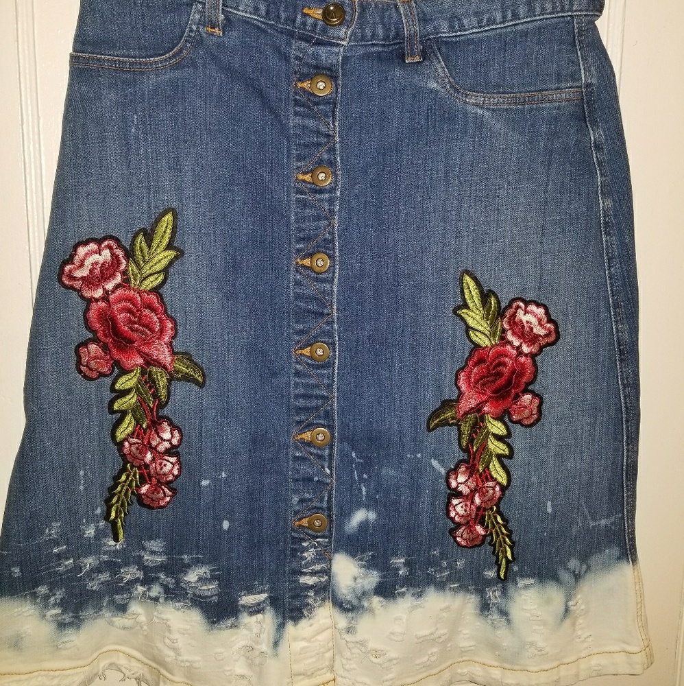 Jean skirt