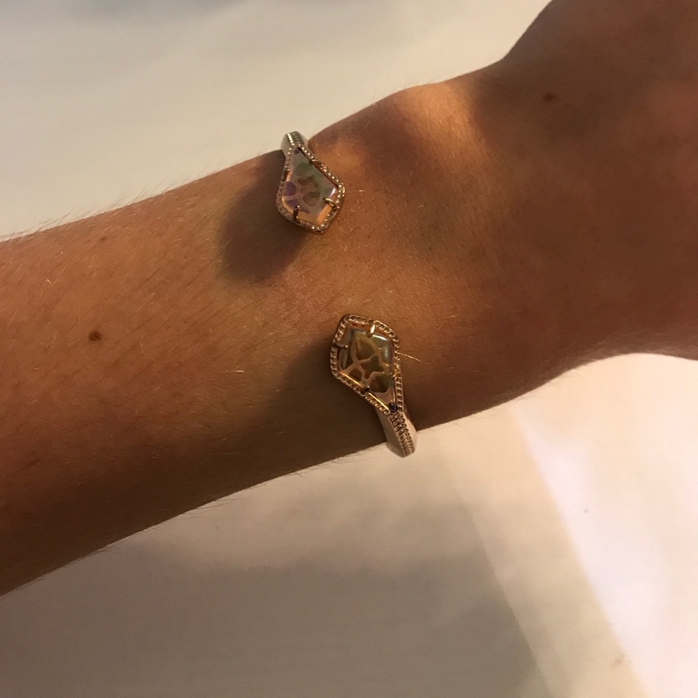 Rose gold Kendra Scott bracelet