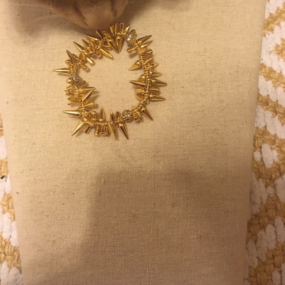 Gold Spike Bracelet